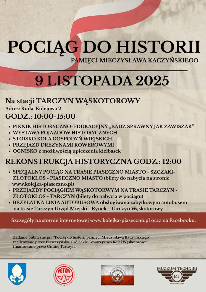 Pociąg do historii pamięci Mieczysława Kaczyńskiego