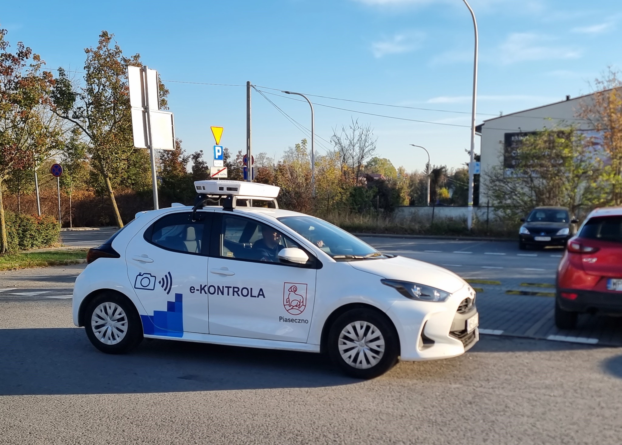 samochód e-kontroli