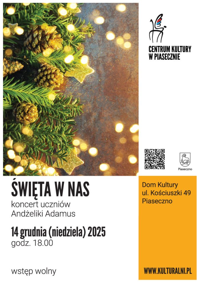 Święta w nas koncert uczniów Andżeliki Adamus w Piasecznie