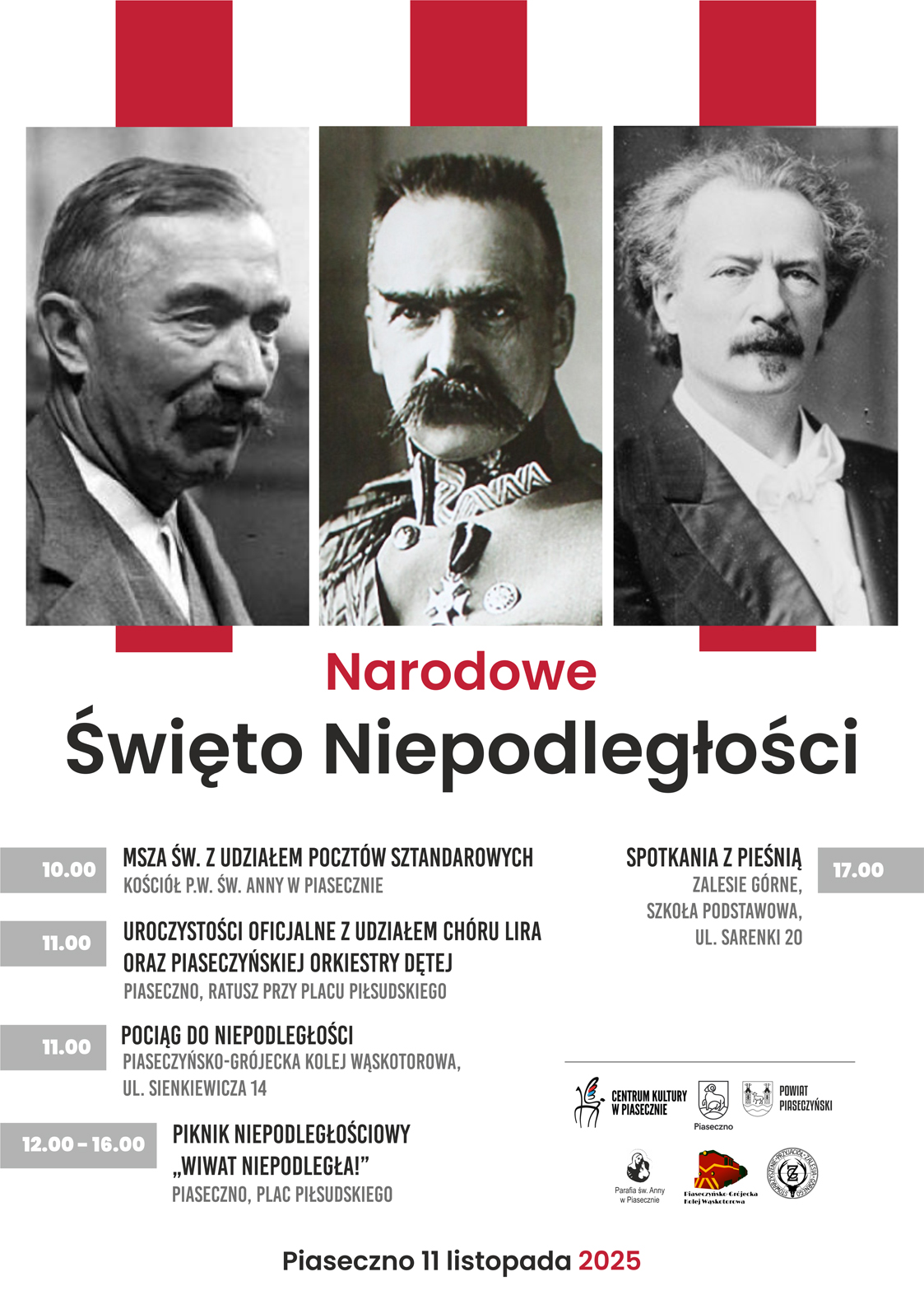 Narodowe Święto Niepodległości w Piasecznie 2025
