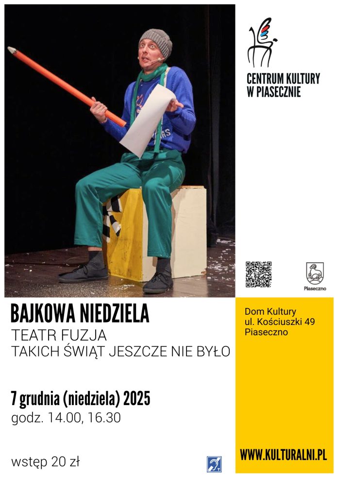 Takich świąt jeszcze nie było Teatr Fuzja Bajkowa Niedziela Piaseczno Takich świąt jeszcze nie było Teatr Fuzja Bajkowa Niedziela Piaseczno