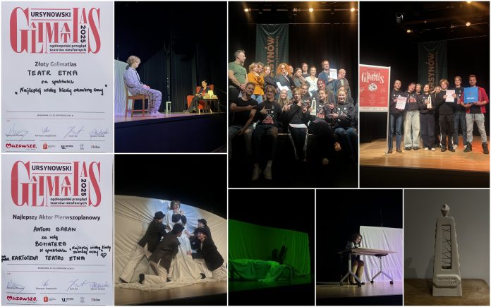 Teatr Etna triumfuje na XXIII Festiwalu Galimatias w Warszawie