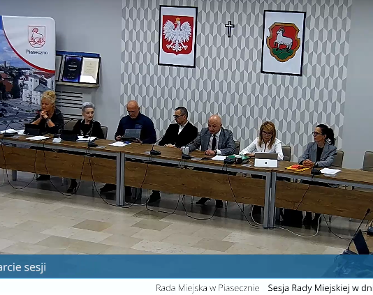 XXVI sesja (nadzwyczajna) Rady Miejskiej w Piasecznie