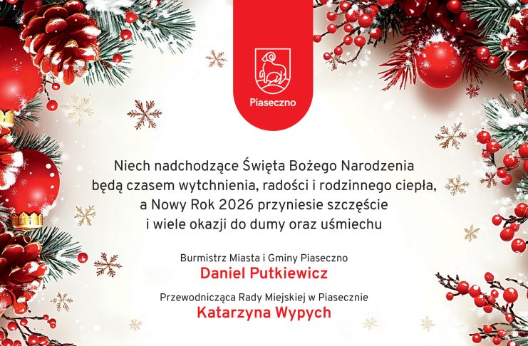 Życzenia z okazji Świąt Bożego Narodzenia