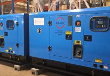 Dwa agregaty prądotwórcze o mocy 50 kW