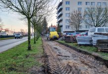 Remont chodnika na ul. Wojska Polskiego budowa chodnika