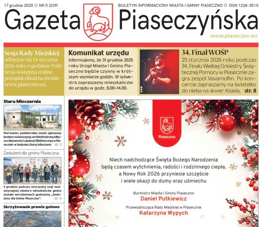 Gazeta Piaseczyńska nr 5/2025