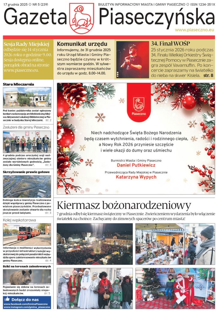 Gazeta Piaseczyńska nr 5/2025