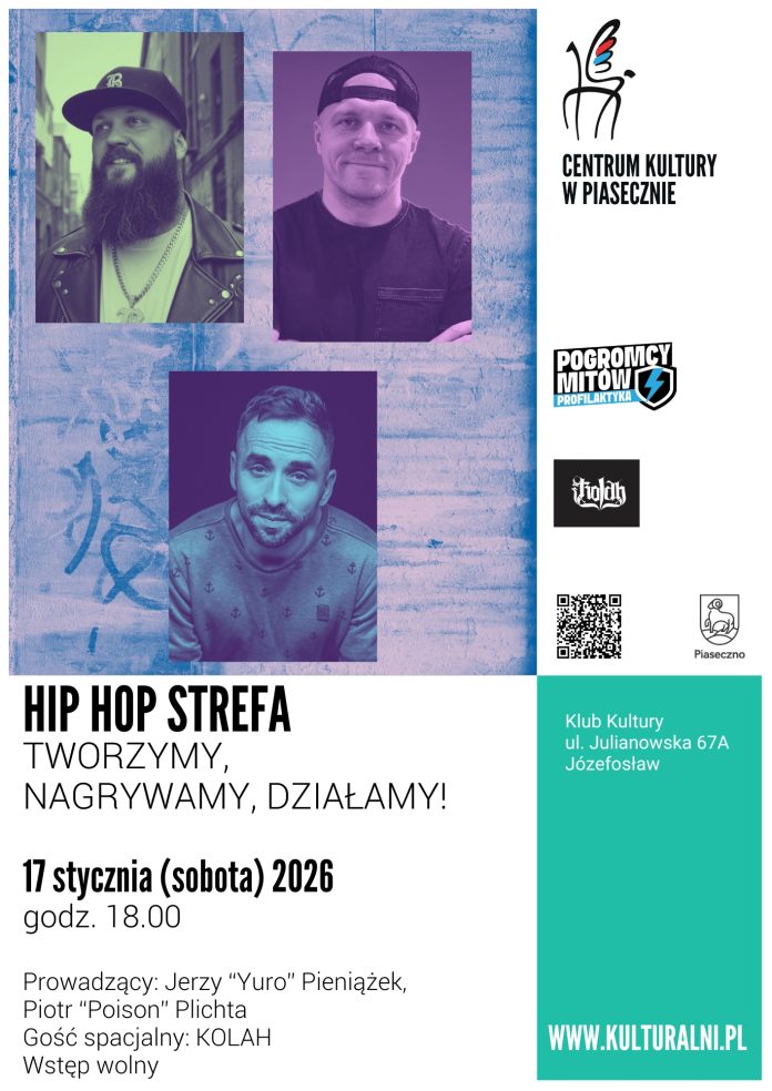 Hip Hop Strefa tworzymy, nagrywamy, działamy w Józefosławiu Hip Hop Strefa tworzymy, nagrywamy, działamy w Józefosławiu