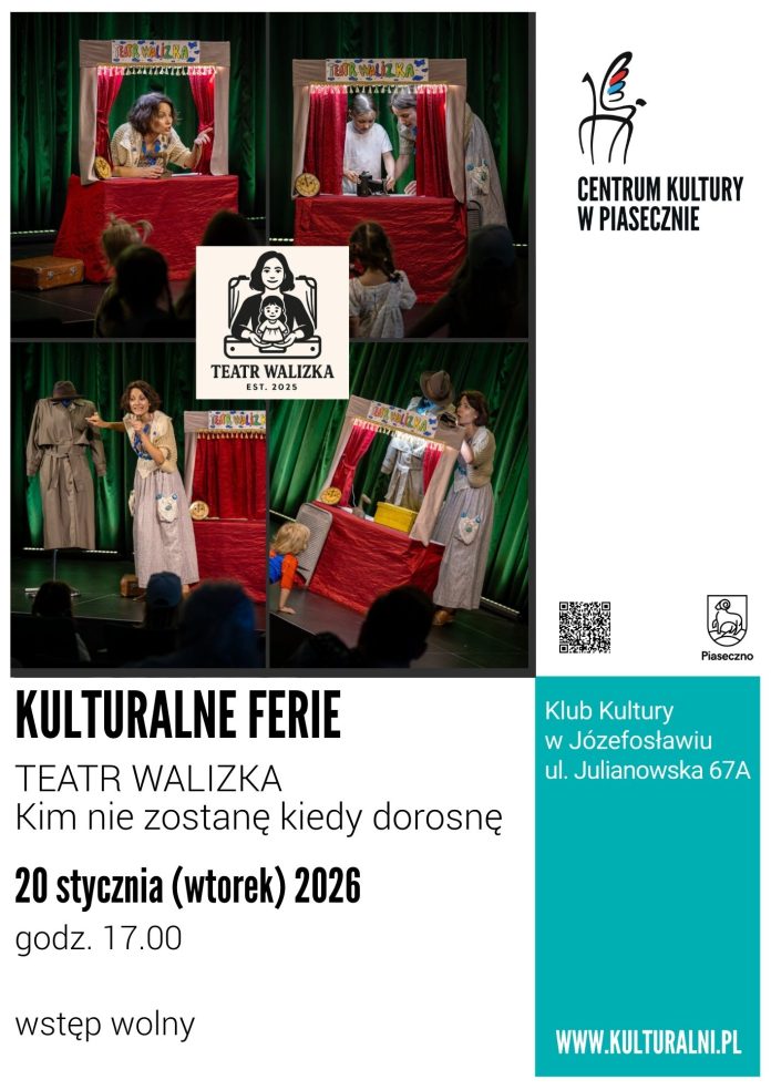 Kim nie zostanę kiedy dorosnę Teatr Walizka