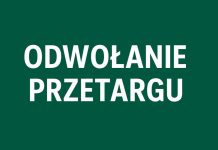 Odwołanie przetargu