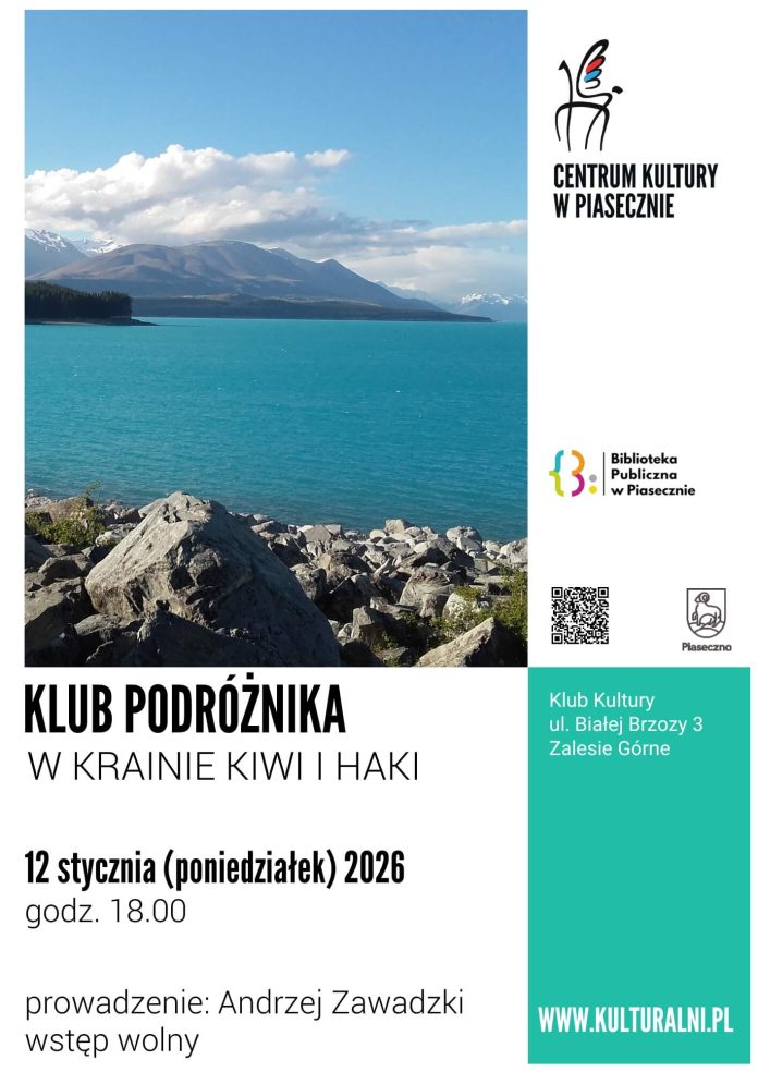 W krainie Kiwi i Haki Klub Podróżnika w Zalesiu Górnym W krainie Kiwi i Haki Klub Podróżnika w Zalesiu Górnym