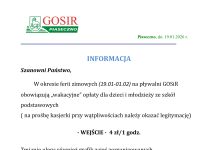 Tańsze bilety na basen dla dzieci i młodzieży w trakcie ferii zimowych Tańsze bilety na basen dla dzieci i młodzieży w trakcie ferii zimowych
