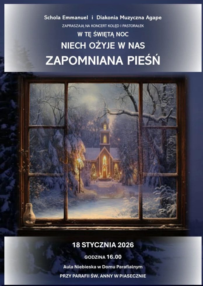 Koncert kolęd i pastorałek w Piasecznie