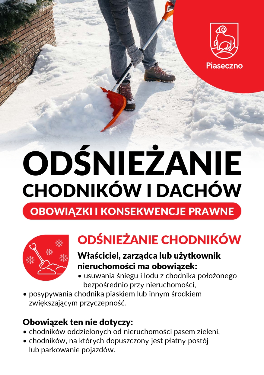 ulotka o odśnieżaniu