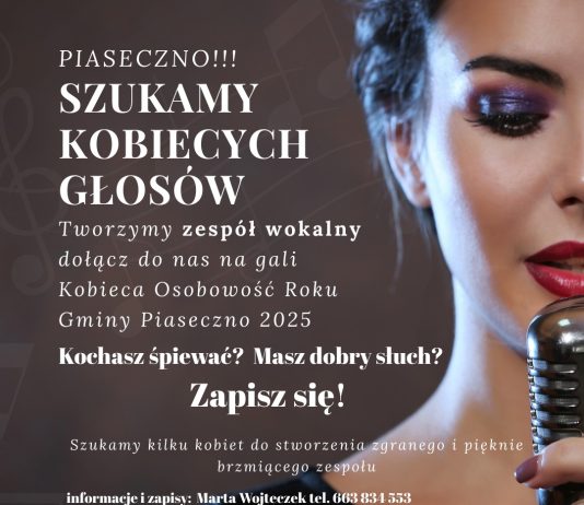 PRK szuka kobiecych głosów! Dołącz do kobiecego zespołu wokalnego na Galę Kobiet 2026