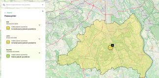 Ryzyko wystąpienia przekroczenia średniodobowego poziomu dopuszczalnego dla pyłu zawieszonego PM10 w powietrzu