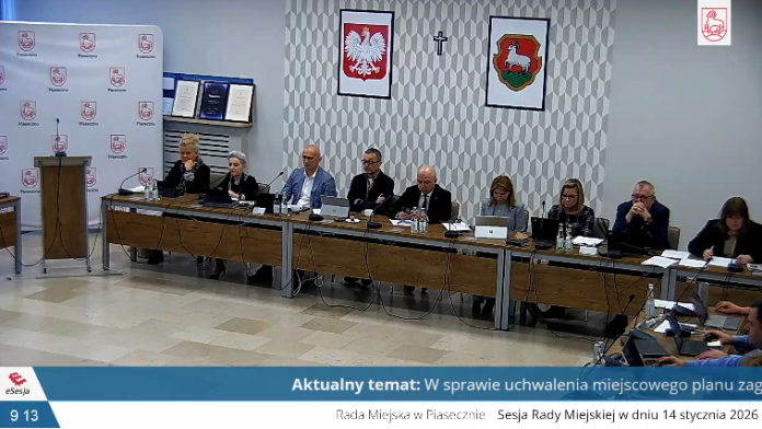 XXX sesja Rady Miejskiej w Piasecznie XXX sesja Rady Miejskiej w Piasecznie