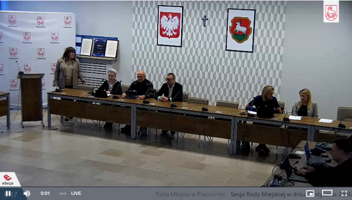 XXXI sesja (nadzwyczajna) Rady Miejskiej w Piasecznie