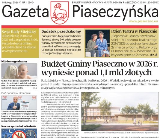 Gazeta Piaseczyńska nr 1/2026