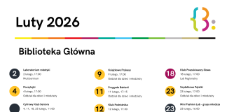 Luty 2026 w Bibliotece Publicznej w Piasecznie