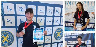 zawodnicy z medalami - kolaż zdjęć