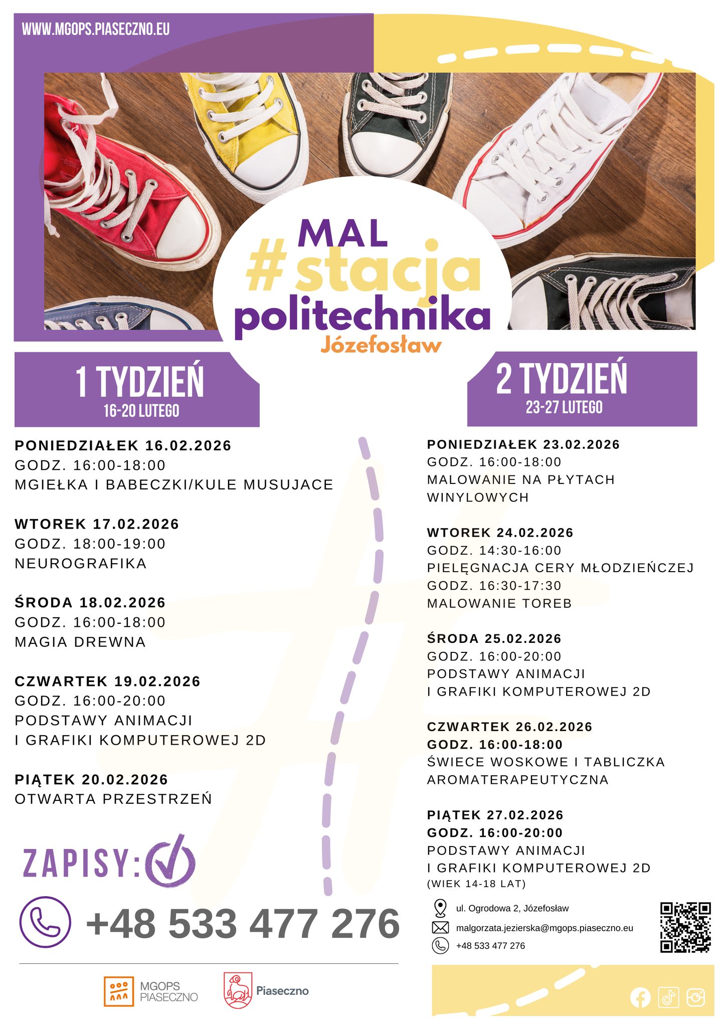 Warsztaty w MAL Józefosław Stacja Politechnika. Miejsce Aktywności Lokalnej w Józefosławiu