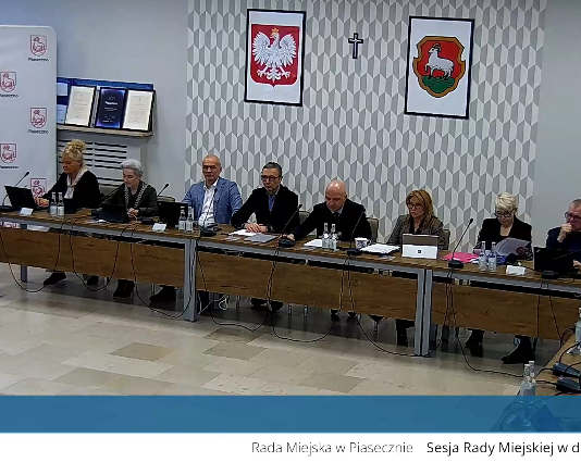 XXXII sesja Rady Miejskiej w Piasecznie