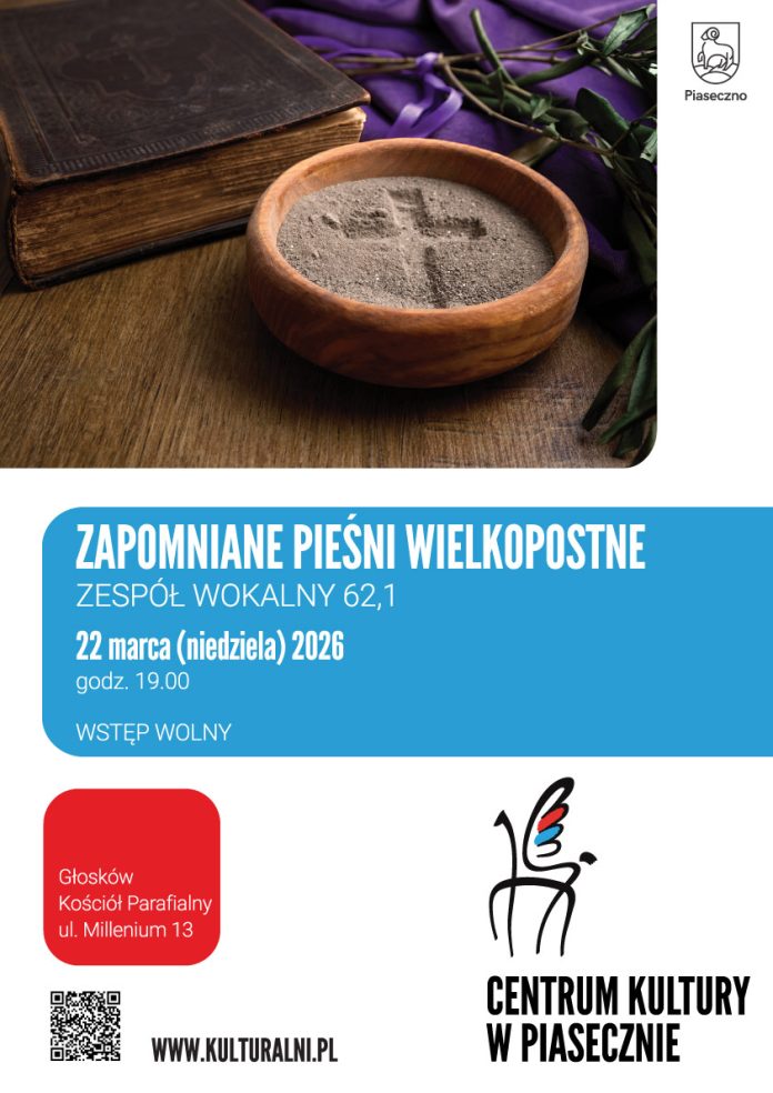 Zespół Wokalny 62,1 koncert pieśni wielkopostnych w Głoskowie