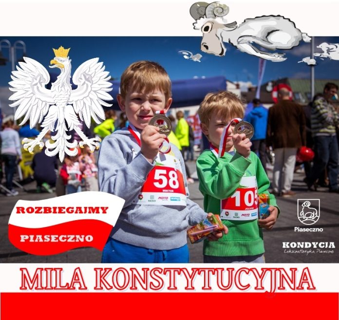 26. Piaseczyńska Mila Konstytucyjna sportowe święto 3 maja w Piasecznie