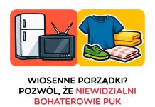 Wiosenne porządki z PUK Piaseczno Wiosenne Porządki - akcja odbioru odzieży i elektrośmieci