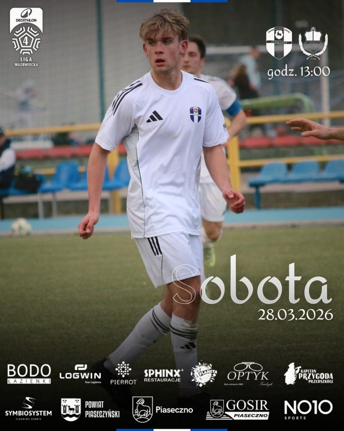 Mecz piłki nożnej MKS Piaseczno vs KS Legionovia Legionowo