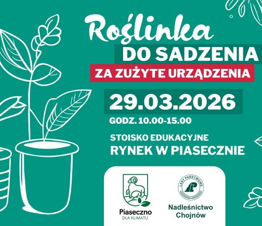 Ekowarsztaty i zbiórka elektrośmieci w Piasecznie