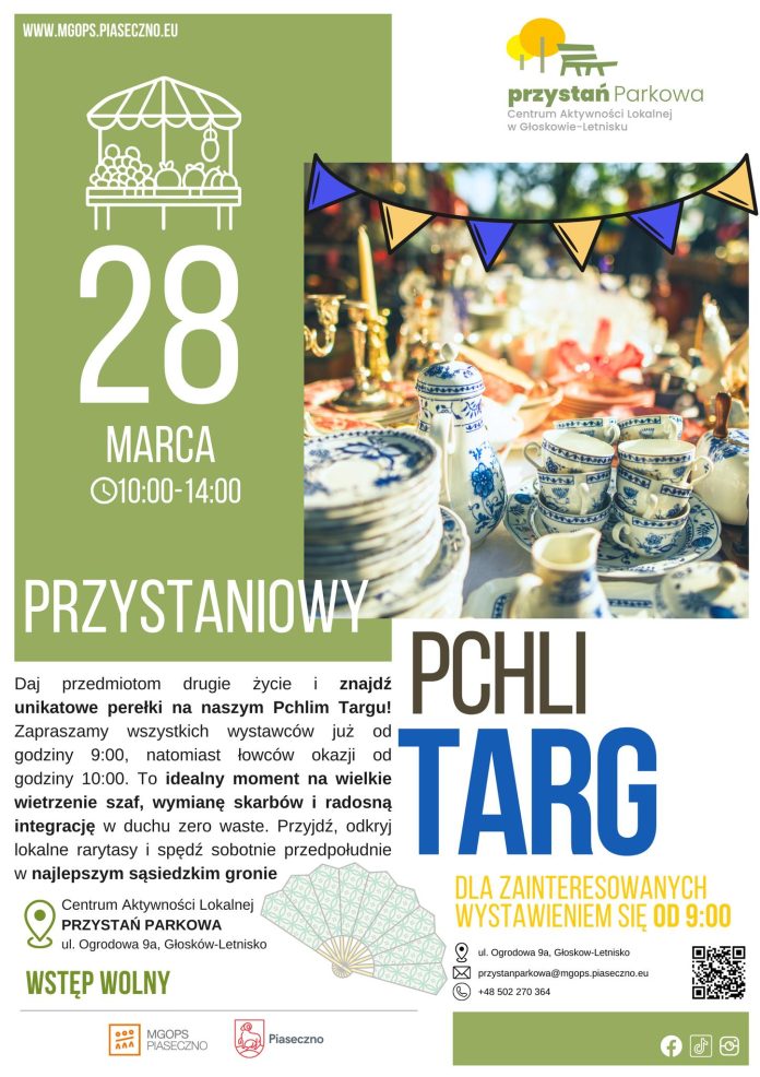 Przystaniowy Pchli Targ Głosków-Letnisko