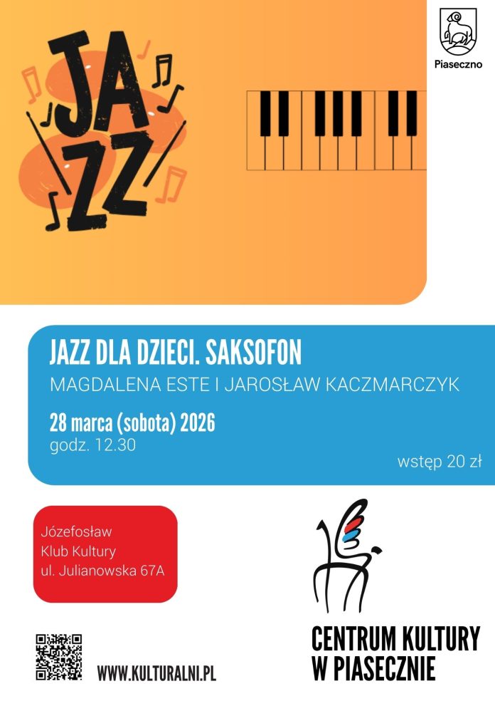 Saksofon Jazz dla dzieci w Józefosławiu