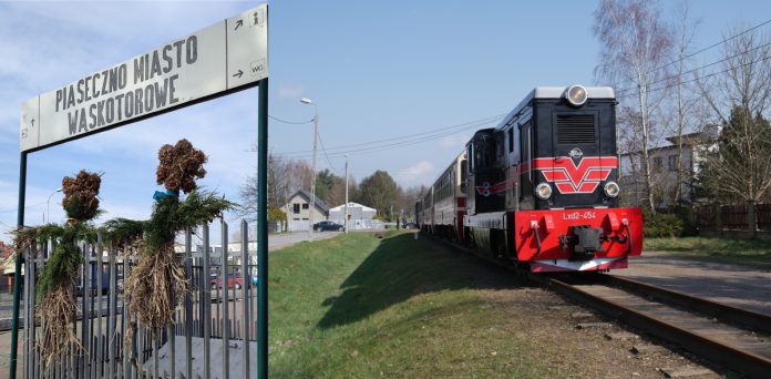 Topienie Marzanny Powitanie Wiosny z Piaseczyńsko-Grójecką Koleją Wąskotorową