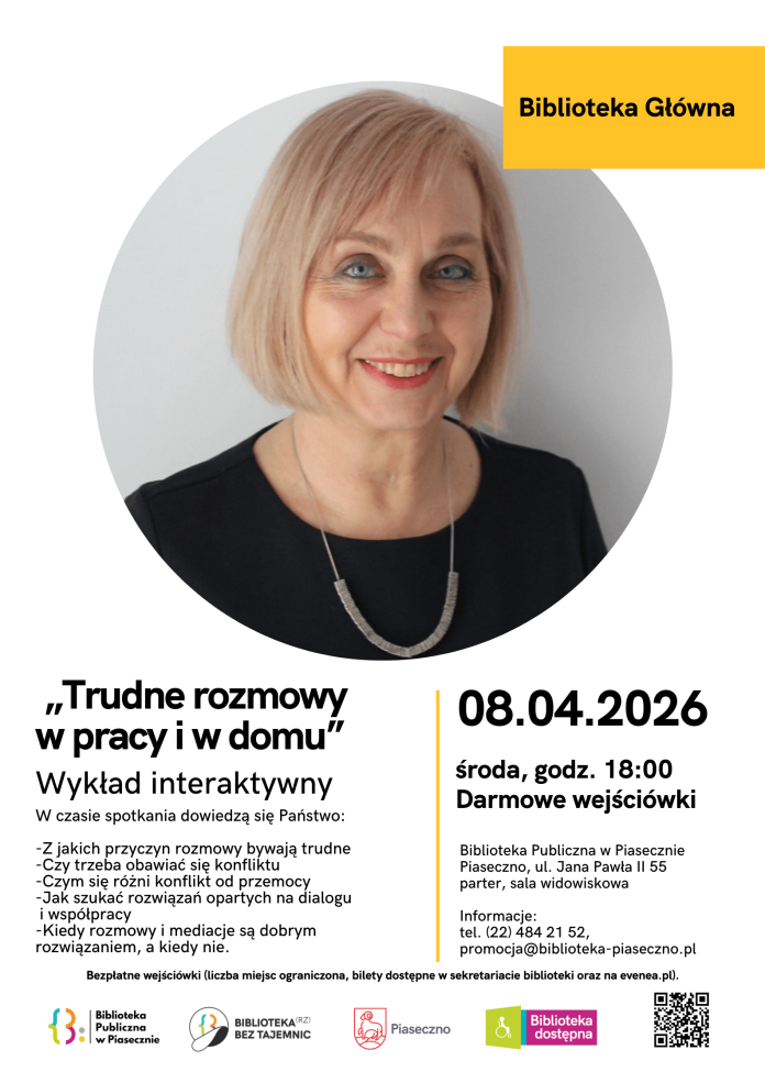 Trudne rozmowy w pracy i w domu spotkanie z Ewą Mażul Trudne rozmowy w pracy i w domu spotkanie z Ewą Mażul