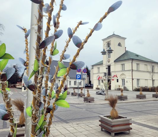 Wielkanocne dekoracje w Piasecznie