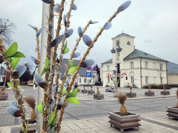 Wielkanocne dekoracje w Piasecznie