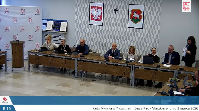 XXXIII sesja (nadzwyczajna) Rady Miejskiej w Piasecznie XXXIII sesja (nadzwyczajna) Rady Miejskiej w Piasecznie