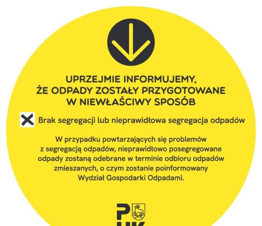 Nieprawidłowa segregacja szkła