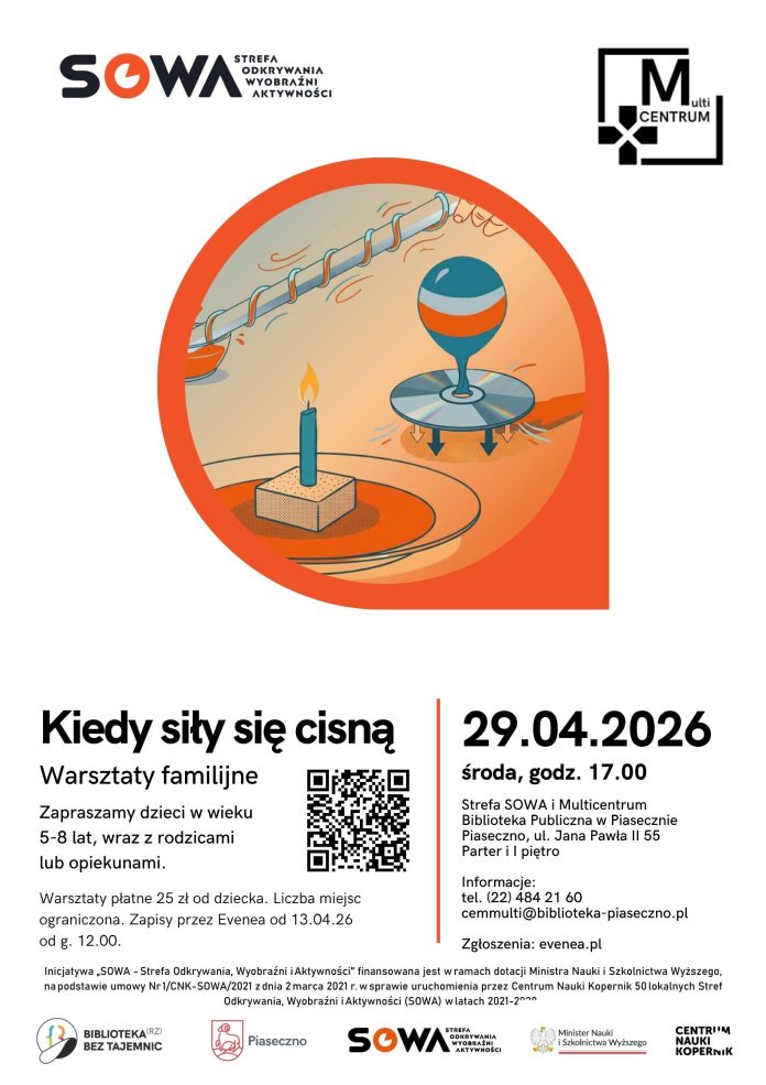 Kiedy siły się cisną – warsztaty familijne