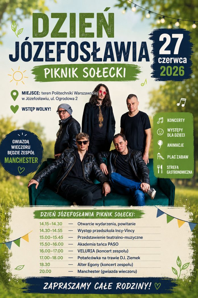 DZIEŃ JÓZEFOSŁAWIA 2026 DZIEŃ JÓZEFOSŁAWIA PIKNIK SOŁECKI 2026