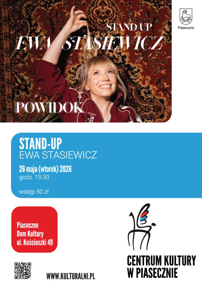 Ewa Stasiewicz stand-up Powidok w Piasecznie