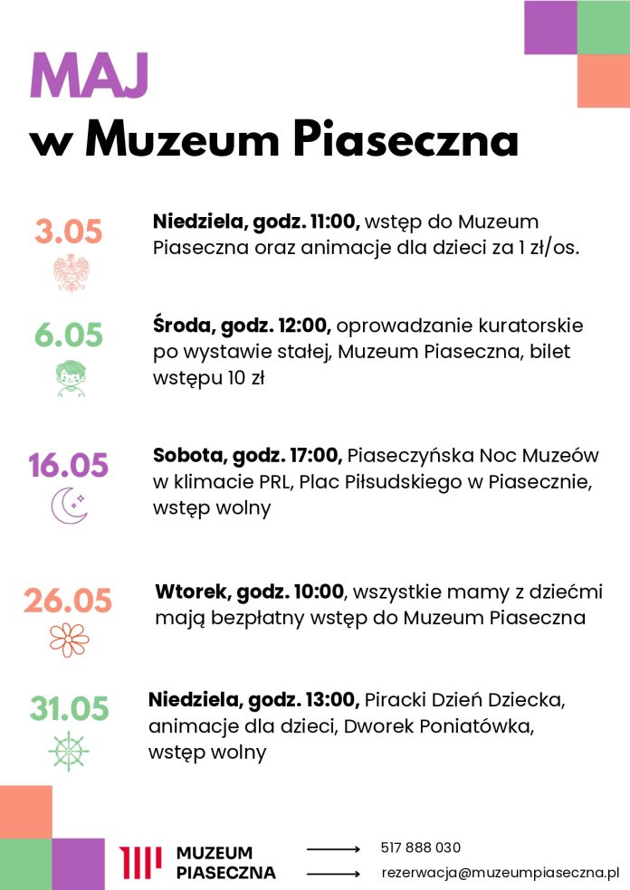 Maj 2026 w Muzeum Piaseczna