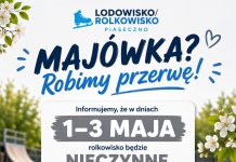 Majówka z przerwą w działaniu rolkowiska