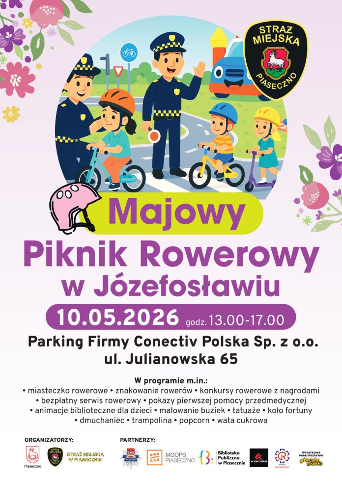 Majowy Piknik Rowerowy w Józefosławiu 2026