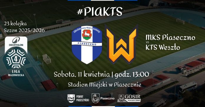 Mecz piłki nożnej MKS Piaseczno vs KTS Weszło
