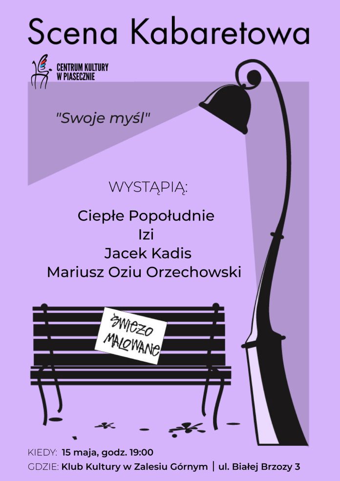 SCENA KABARETOWA ŚWIEŻO MALOWANE