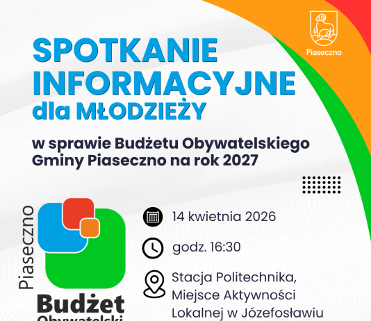 Spotkanie informacyjne w sprawie Budżetu Obywatelskiego gminy Piaseczno na rok 2027